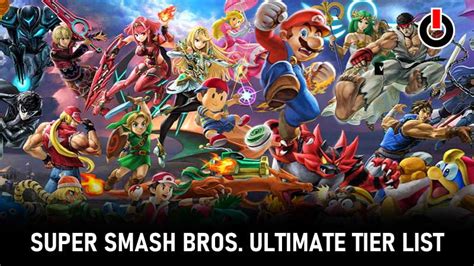 Super Smash Bros Ultimate SSBU Tier List February 2022