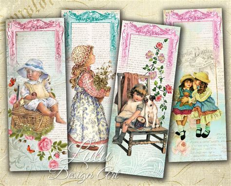 Digital Bookmarks Beautiful Stories Printable Bookmarks In Pink And