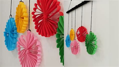 Diy Paper Craft Easy Wall Hanging Ideas Home Decor Ideas Diwali