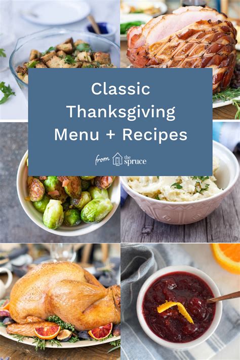Classic thanksgiving menu food network. A Classic Thanksgiving Menu From Turkey to Dessert With ...