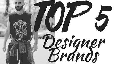 What are the best men's clothing brands? MEN'S DESIGNER FASHION: MY TOP 5 HIGH FASHION BRANDS FOR ...