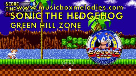 Green Hill Zone Music Box Version By Sonic The Hedgehog Youtube