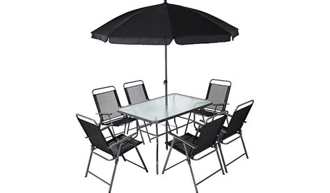 The description and property data below may've been provided by a third party, the homeowner or public records. Cuba 8 Piece Patio Set | Home & Garden | George at ASDA