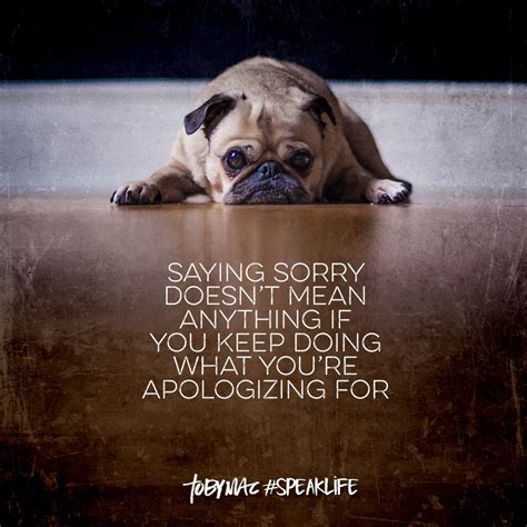 Whizolosophy Saying Sorry Doesnt Mean Anything If You Keep Doing