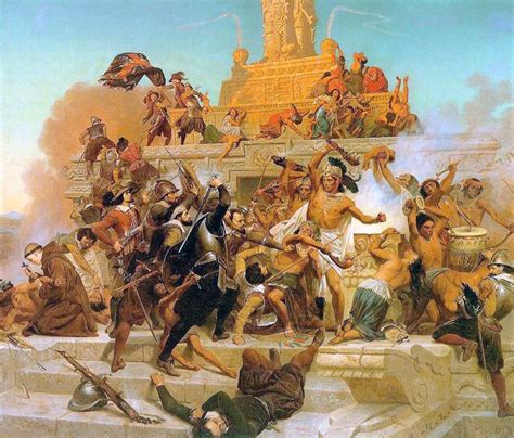 Hernán Cortés And The Conquest Aztec Empire Aztec Civilization