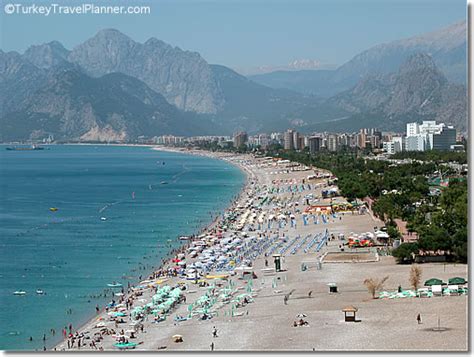 İncekum is another beach in the alanya district of antalya. Konyaaltı Beach, Antalya, Turkey