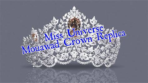 Miss Universe Mouawad Crown Replica Unboxing Plus Freebies Youtube