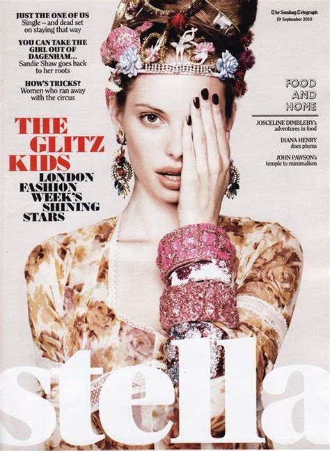 The Dutch Models Dioni Tabbers On The Cover Of Stella Magazine