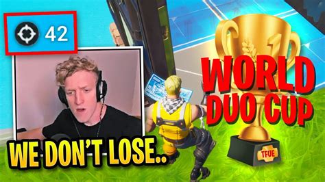 Tfue Proves He Can Win Next Duo World Cup Fortnite Youtube