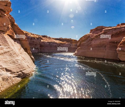 Cruising Lake Powell At Page Usa Lake Powell Is A Reservoir On The