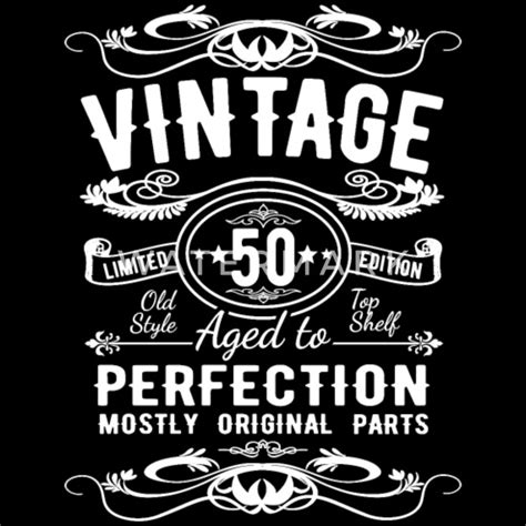50ste verjaardag 50 jaar vintage cadeau Mannen T-shirt ...