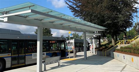 Translink Completes Renovation Of Skytrains 22nd Street Station Bus