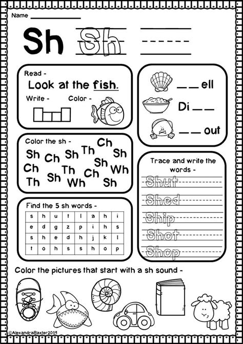 Digraphs Worksheets Kindergarten Phonics Worksheets Blends Worksheets