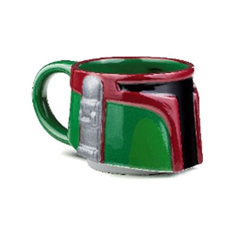 Official Star Wars Boba Fett 3d Character Coffee Mug Boxed T