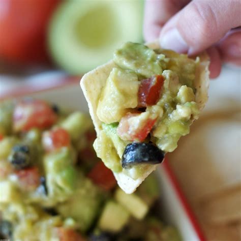 Doritos dip is a cool mild dip that is loaded with avocados, tomatoes, corn, and cottage cheese. Avocado Dip - 5 Boys Baker