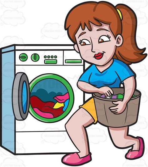 Animated Washing Machine Clipart