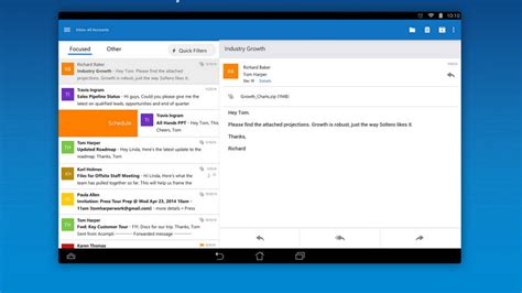Microsoft Launches New Beautiful Outlook App For Ios And Android