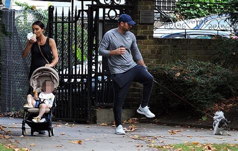Christine And Frank Lampard Enjoy A Stroll With Babe Patricia After Rushing Back From France