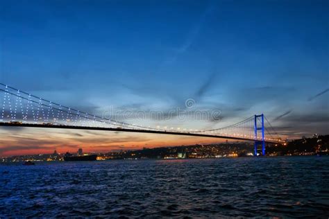 Bosphorus Bridge At Sunset Istanbul Turkey Stock Images Image 35702254