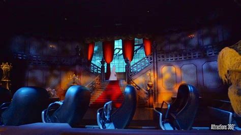 Phantom Manor Ride Haunted Mansion Disneyland Paris 2019 Youtube