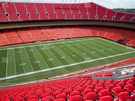 Arrowhead Stadium Seating Chart With Rows Two Birds Home