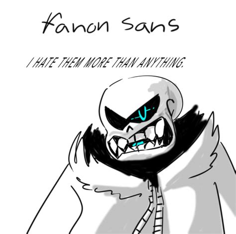 Fanon And Canon Sans Opinion On Chara Undertale