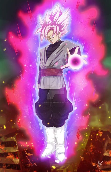 This form is unique to one of the antagonists of the series, goku black, who appeared in the future trunks arc of the series. Super Saiyan Rose Wallpapers - Wallpaper Cave