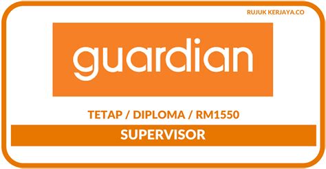 Is located in malaysia, we are the beauty machine, cosmetic supplier. Jawatan Kosong Terkini Supervisor Guardian • Kerja Kosong ...