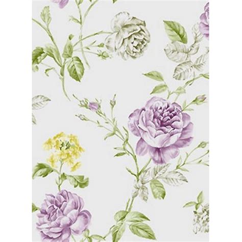Purple Cabbage Rose Wallpaper Rose Wallpaper Guest Cottage Tapestry