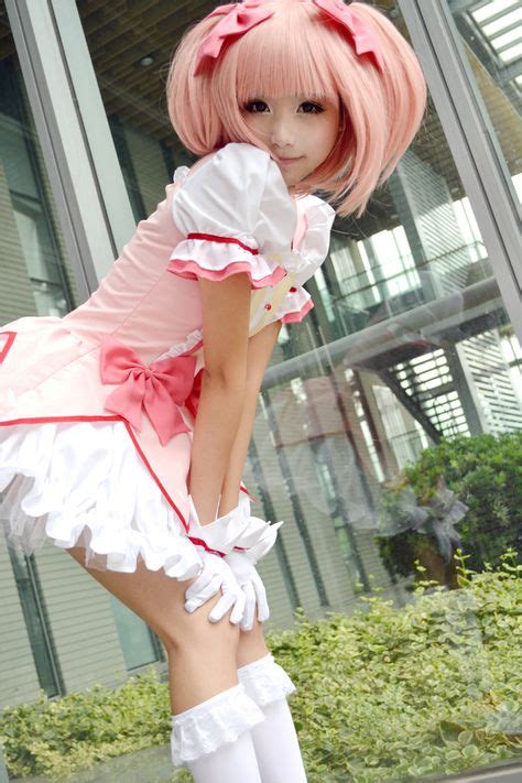 pin by ♡ kai ♡ on ⤷ aes ┊ madoka kaname ･ﾟ cute cosplay asian cosplay epic cosplay