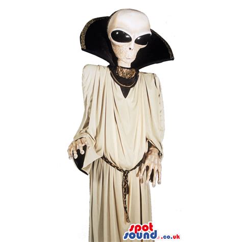 Buy Mascots Costumes In Uk Realistic White Alien Character Mascot Or