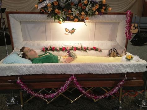 Beautiful girls in their coffins. Quotes about Caskets (58 quotes)