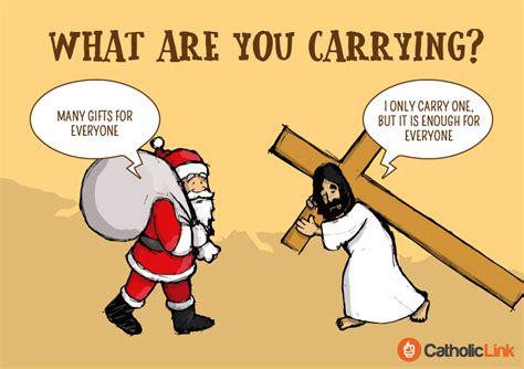 Jesus Vs Santa Claus What Are You Carryingmany Ts