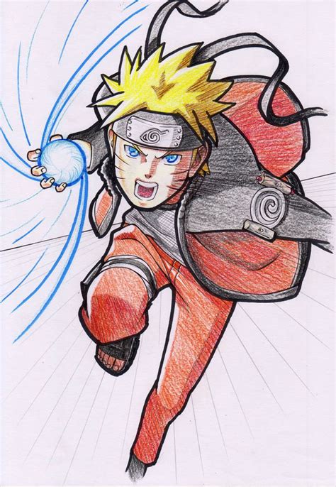 Rasengan By Alvein Anime Character Drawing Naruto Drawings Naruto Sketch