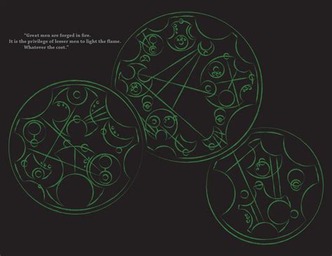 Forged in fire judge j. Quote from the 50th Doctor Who Anniversery Special in Circular Gallifreyan "Great men are forged ...