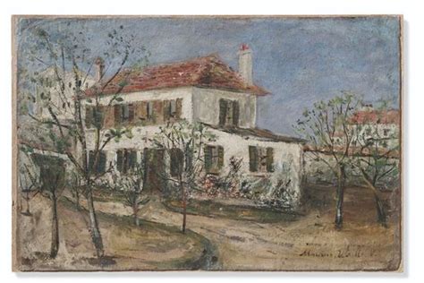 Artwork By Maurice Utrillo Montmartre Made Of Oil On Board In 2022