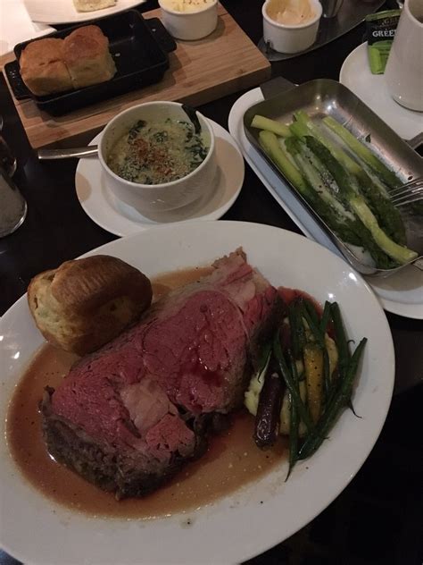 Since it's something that's made for celebratory occasions, it should be served with equally celebratory side dishes. Prime Rib (Holiday menu) - Yelp