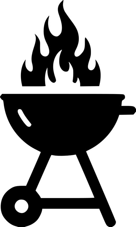 Grill With Flames Svg Png Icon Free Download 477856 Onlinewebfontscom
