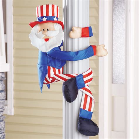 Patriotic Uncle Sam with Posable Arms | Collections Etc.