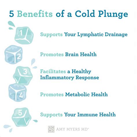 The Top 5 Cold Plunge Benefits Amy Myers Md