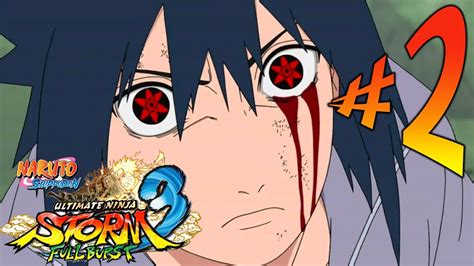 Naruto Ultimate Ninja Storm 3 Parte 2 Sasuke Malvadão Ps5