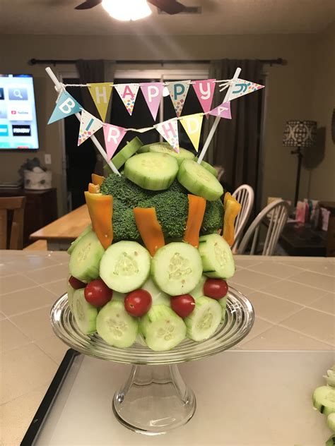 Some of the pictures are absolutely drool worthy. Happy Birthday —-on a diet—- Veggie Cake | Veggie cakes, Healthy alternatives, Yummy food
