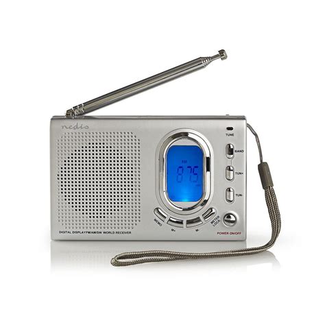 World Receiver Radio Portable Design Am Fm Sw Battery Powered