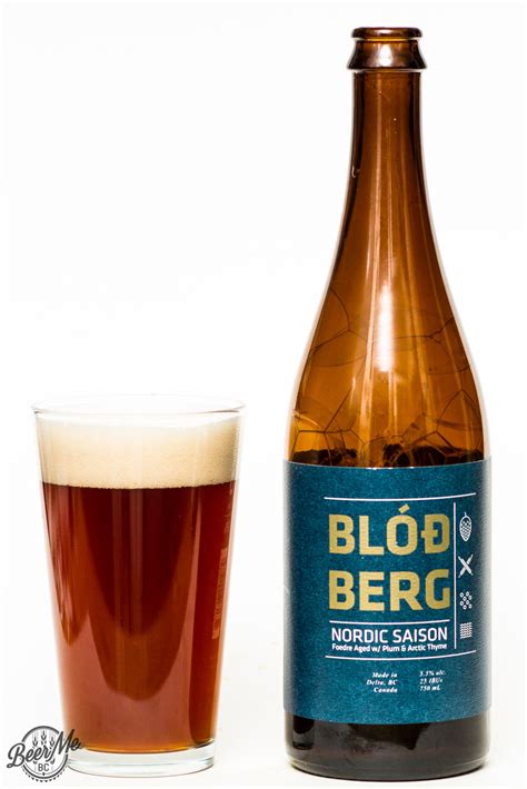 Four Winds Brewing Co Blodberg Nordic Saison Beer Me British Columbia