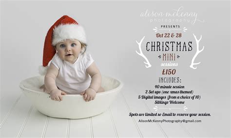 Christmas Mini Sessions Alison Mckenny Photography