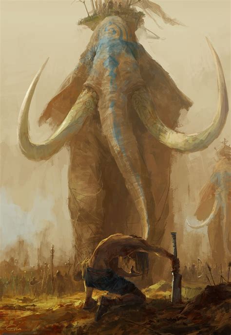 Cave Elephant Fantasy Art Peepsburgh