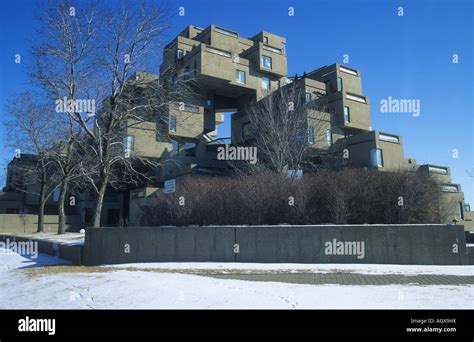 Habitat 67 Apartment Block In Montreal Was Designed By Architect Moshe