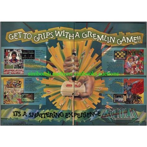 Gremlin Graphics C64 Spectrum Original Magazine Dps Advert 16349 On