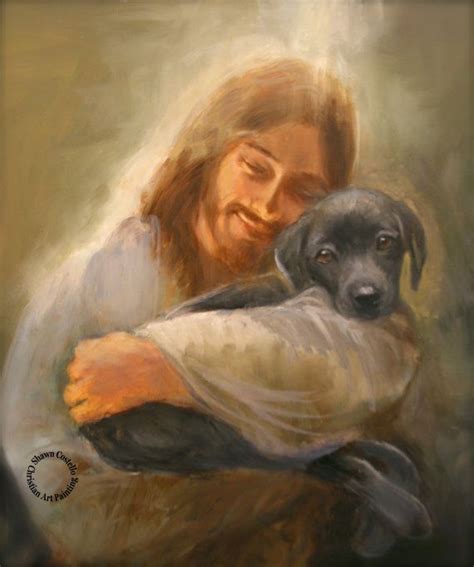 Black Lab With Jesus Pictures Of Christ Dog Love Pets