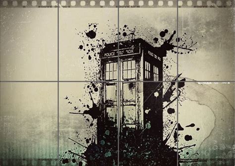 Doctor Who Tardis Poster Print